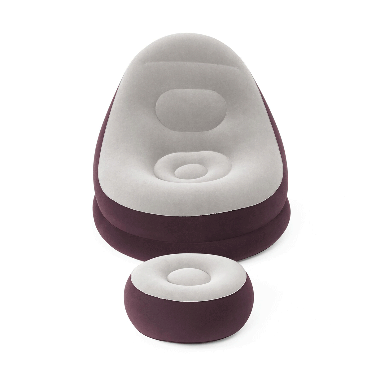 Bestway 1.21m X 1.00m X 86Cm Comfort Cruiser Lounger (Contents:Chair, Repair Patch,)