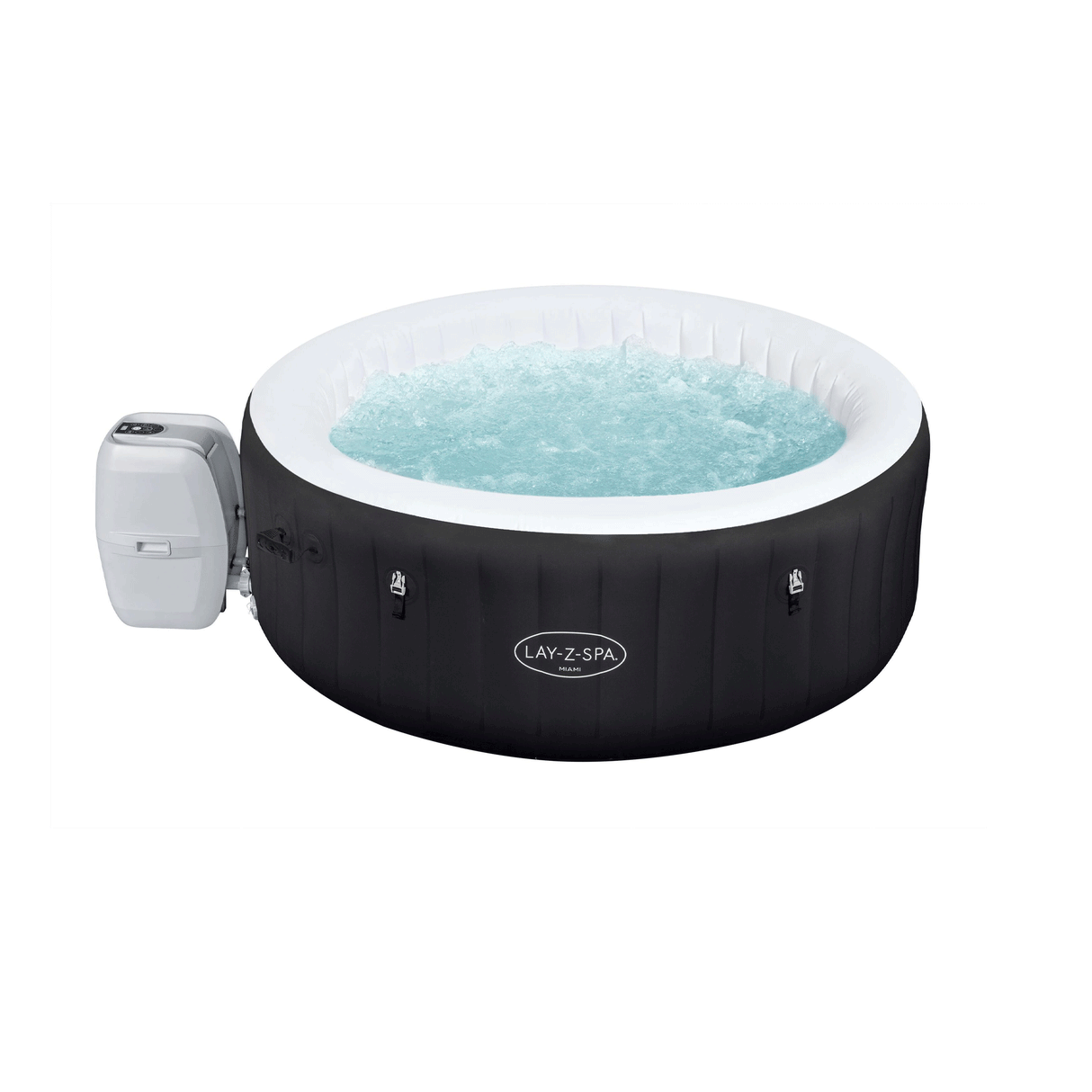 Bestway 1.80m X 66Cm Miami Airjet (Contents:One Durable Liner, One Heater(220-240V), One Filter, Chemconnect, One Inflatable Cover, Airjet System)