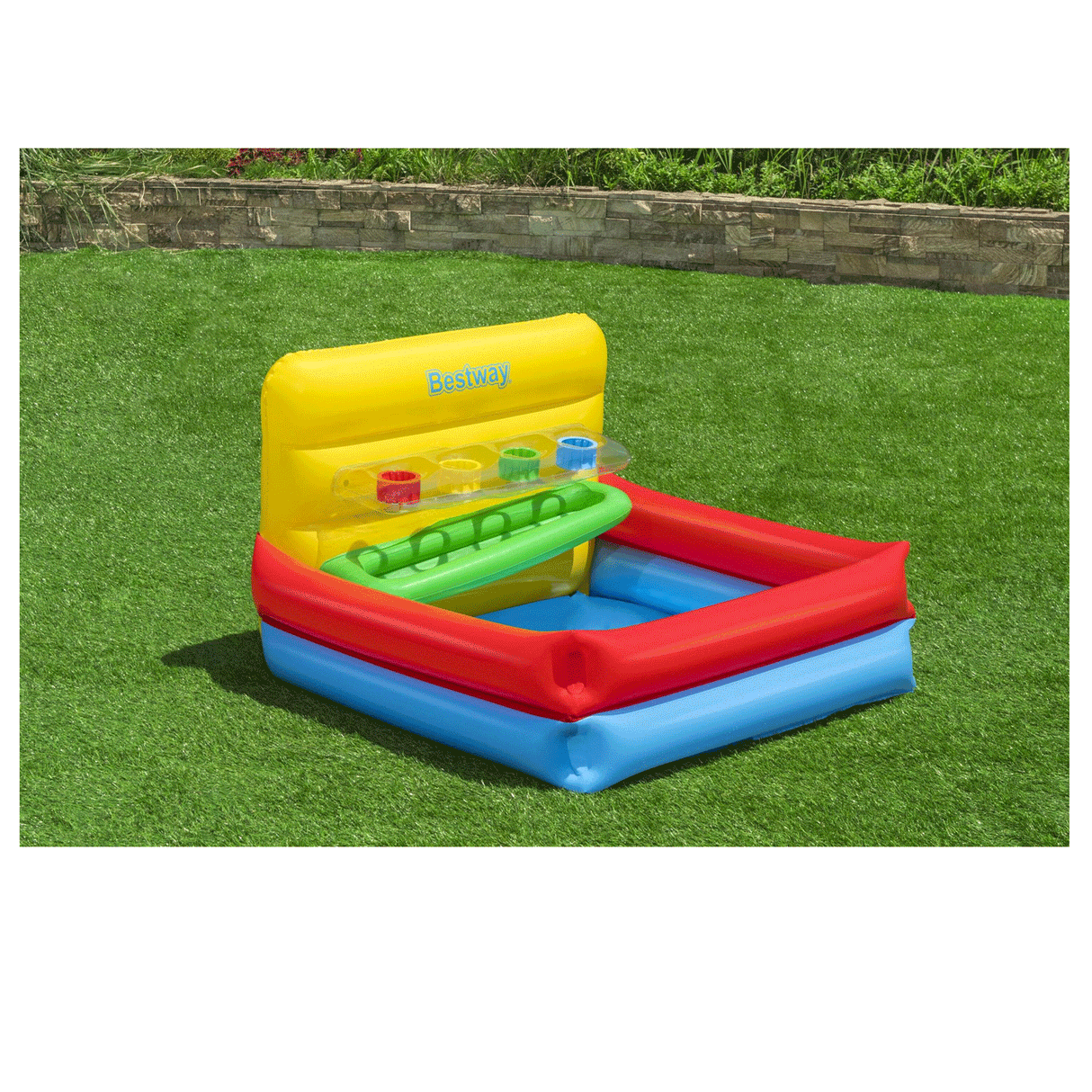 Bestway 1.04m X 94Cm X 61Cm Sort N' Play Ball Pit (Contents:Contents:1 Ball Pit, 15 Play Balls, Repair Patch) Age 2+