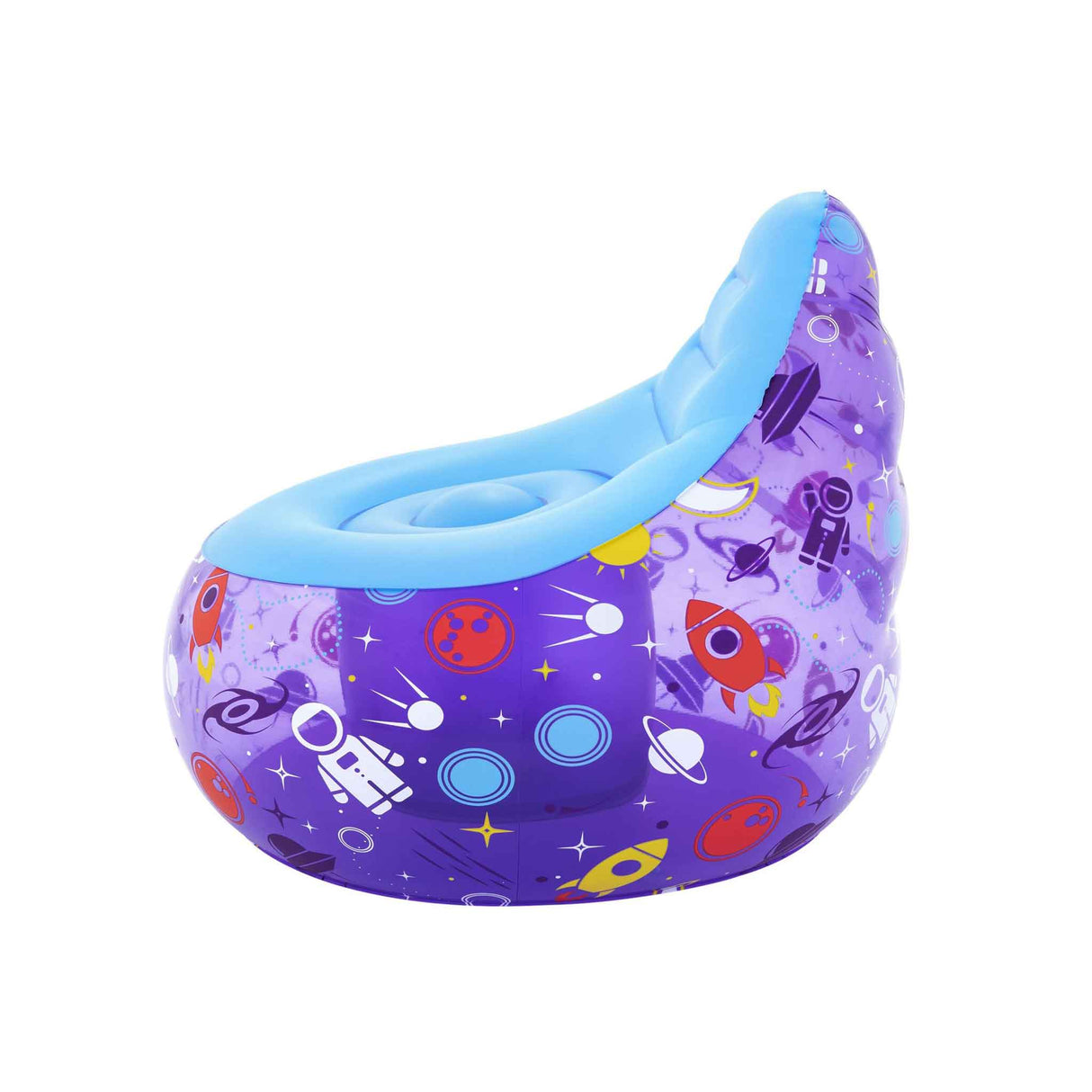 Bestway 28 X 28 X 25 Inch / 72Cm X 72Cm X 64Cm Astro Glow Led Air Chair - Zayoom