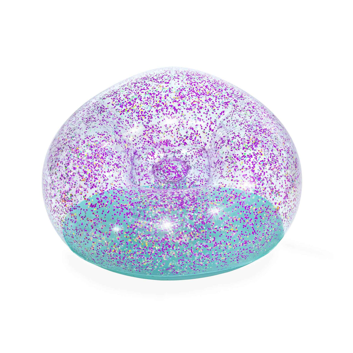 Bestway 45 X 44 X 26 Inch / 1.14m X 1.12m X 66Cm Glitter Dream Inflate-A-Chair Air Chair - Zayoom