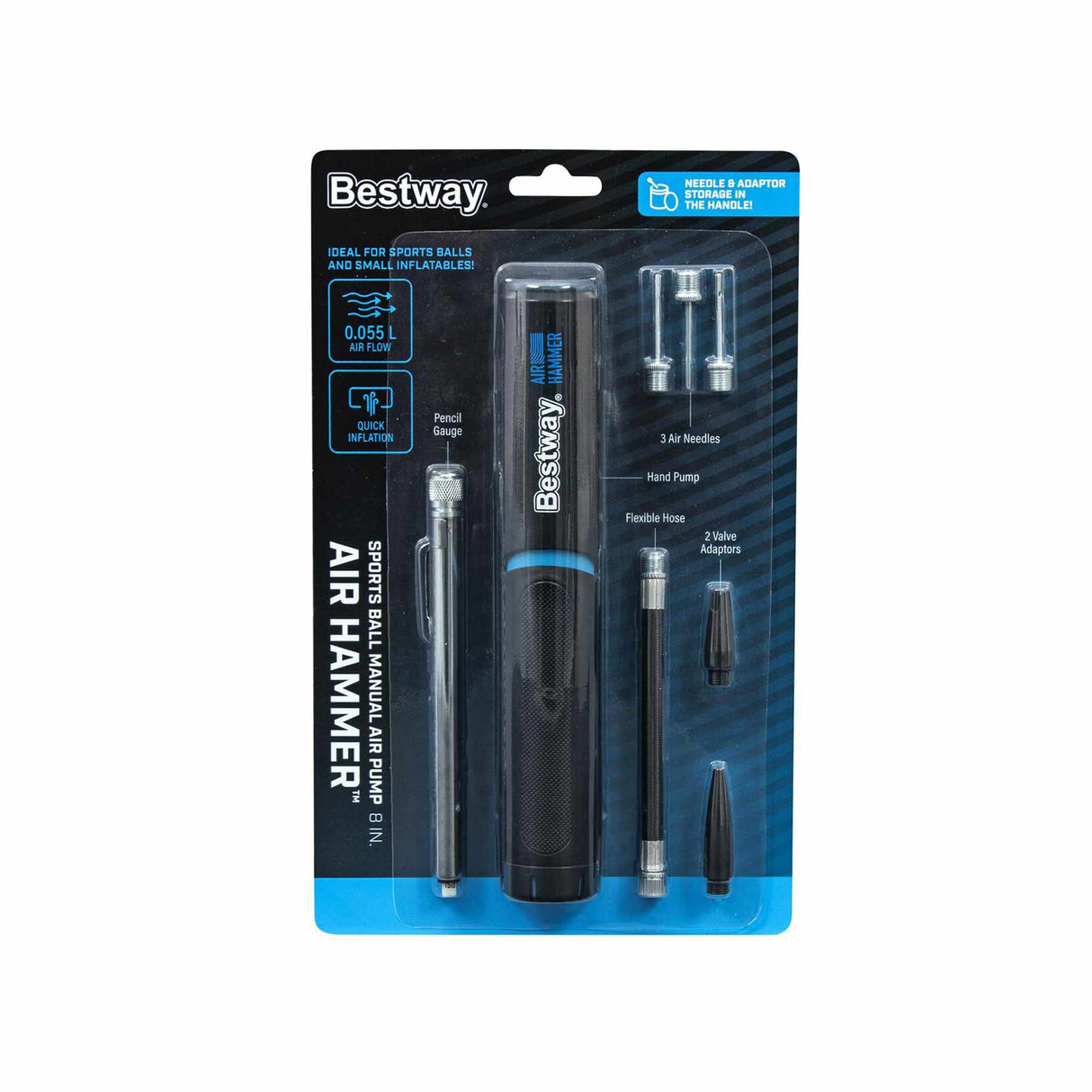 Bestway Air Hammer Sports Ball Manual Air Pump