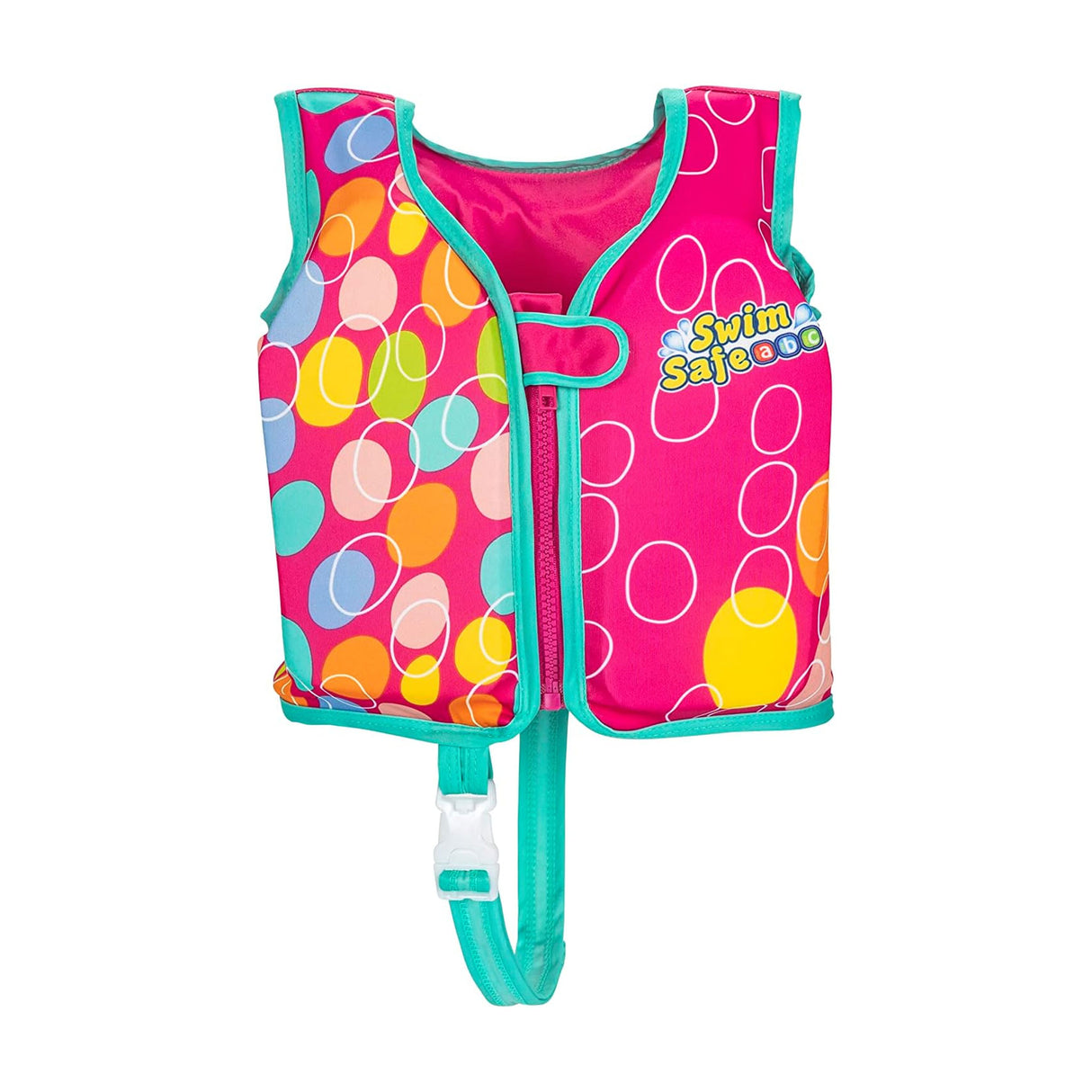 Bestway Aquastar Fabric Swim Vest S/M - Pink - Age 1-3 - Zayoom