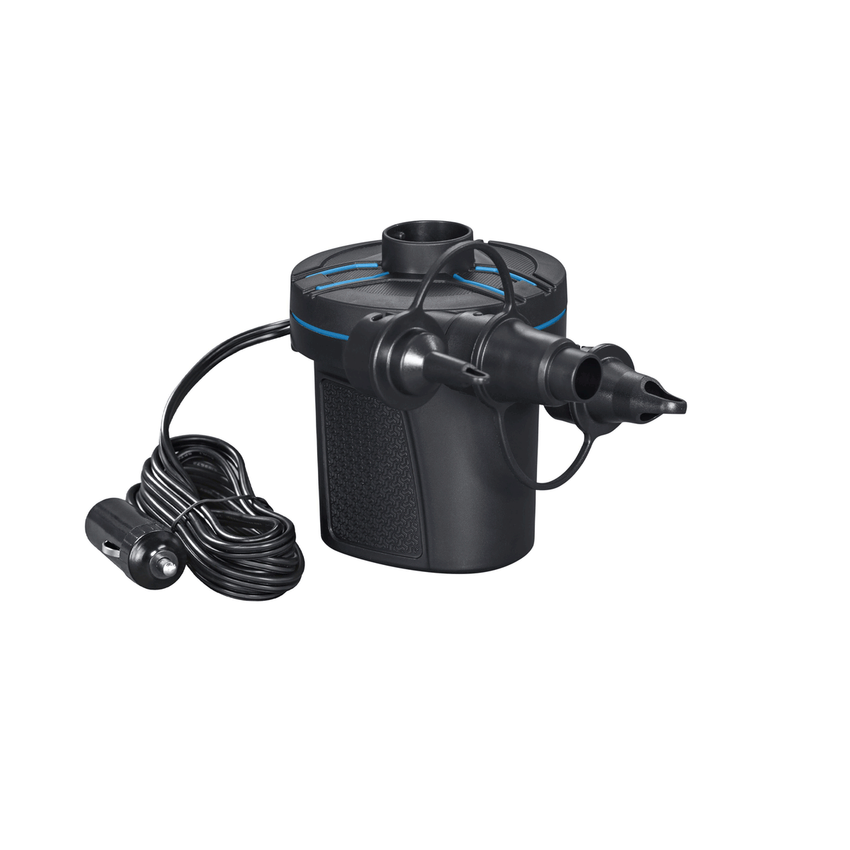 Bestway Powertouch Dc Electric Air Pump (Power Pump, 3 Valve Adaptors, 12V Dc)