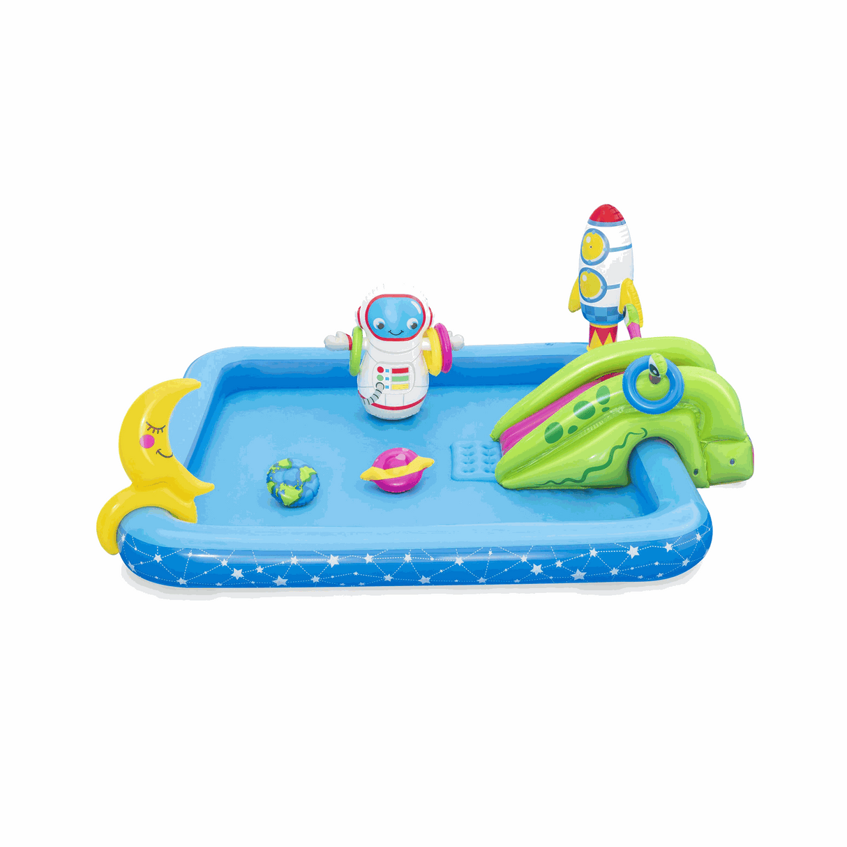 Bestway - 2.28m X 2.06m X 84Cm - Little Astronaut Play Center - Zayoom