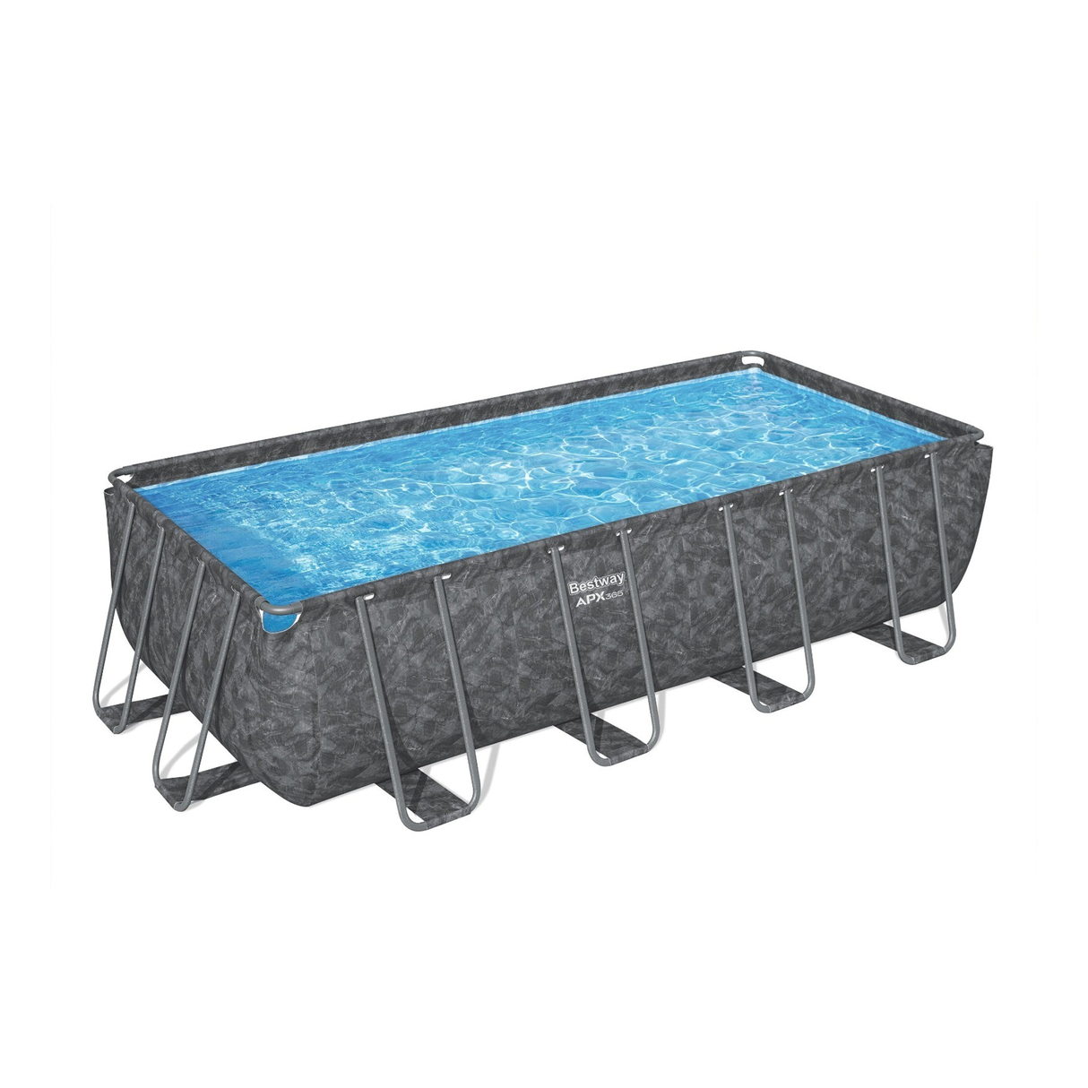 Bestway 18' x 9' x 52"/5.49m x 2.74m x 1.32m Rectangular Pool Set