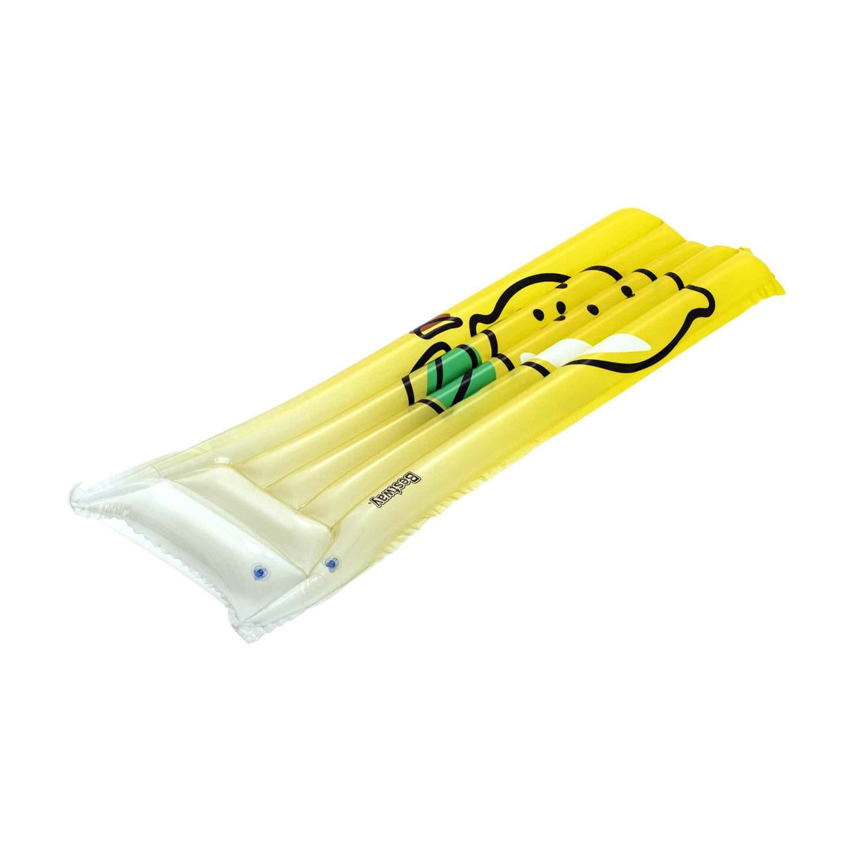 Bestway - 1.83m x 69cm Fresh Squeezed Lemon Floating Mat - Yellow - Zayoom