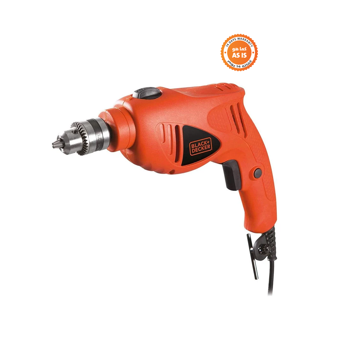 Black+Decker Hammer Drill 10mm 480W - ASIS