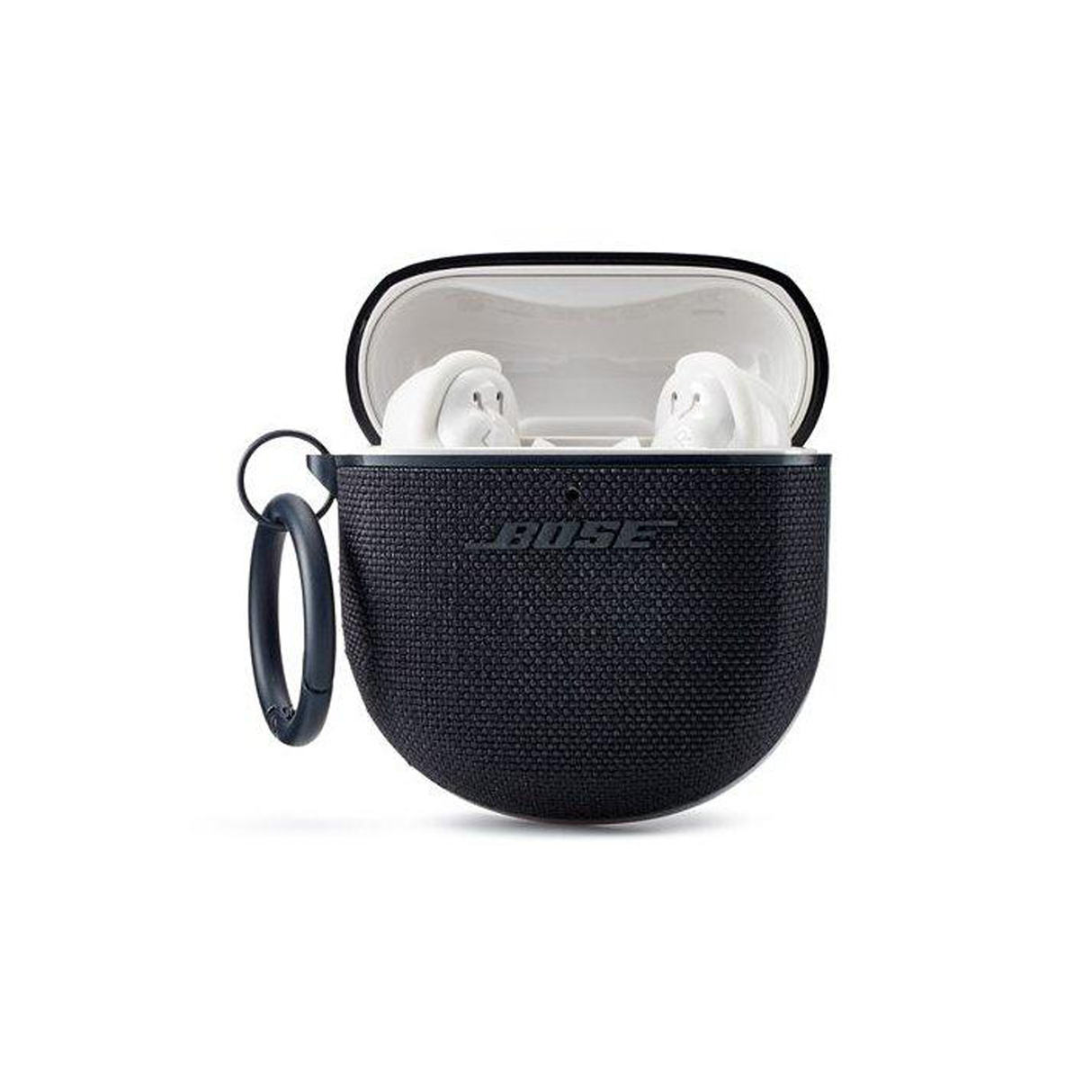 Bose Fabric Cover For Quiet Comfort Earbuds II Triple Black - Zayoom