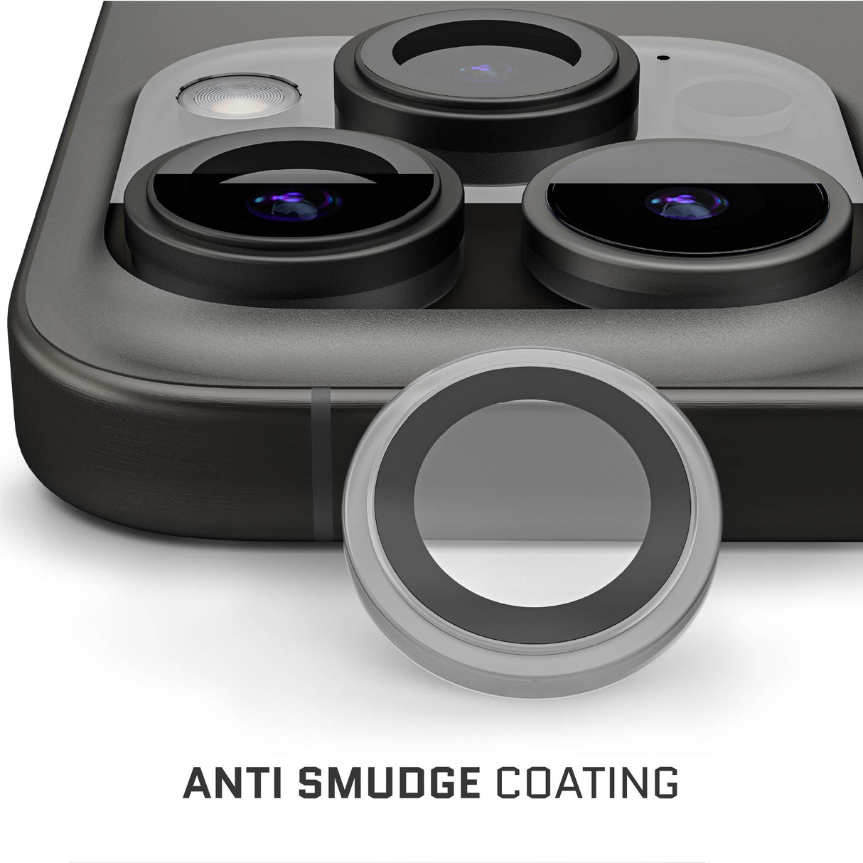 Ghostek - Camera Lens Protection Clear for iPhone 16 Pro / iPhone 16 Pro Max - Zayoom