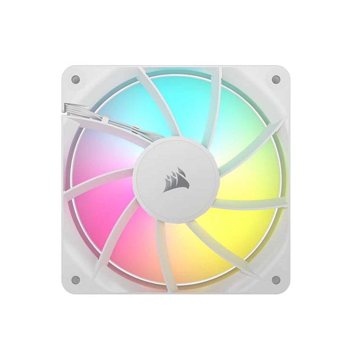 CORSAIR - RS120 - ARGB - 3x120mm - PWM Triple Case Fan - White - Zayoom