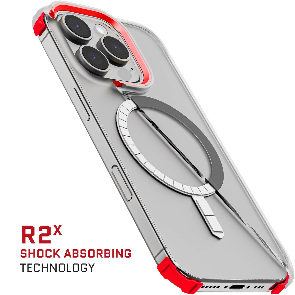 Ghostek - MagSafe Covert7 - Clear Ultra-Thin - Clear Case - For iPhone 16 Pro - Zayoom