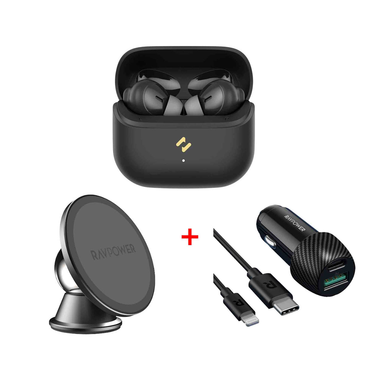 Car Accessories Tech Essentials Bundle - Zayoom