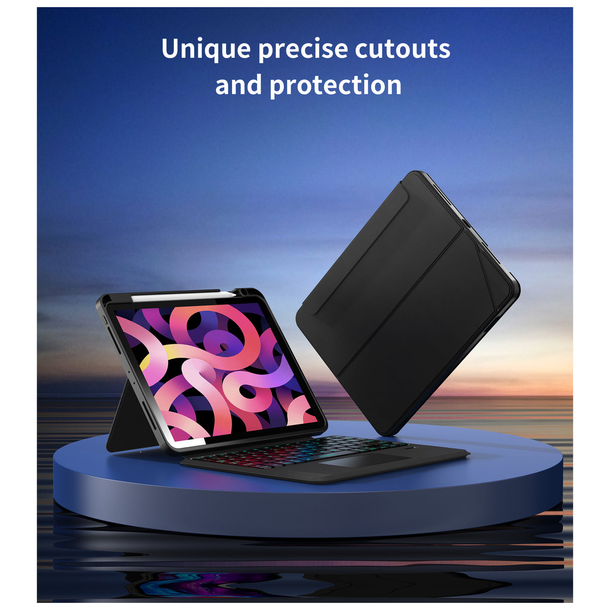 Choetech - Magic Keyboard For iPad Pro - 13 Inch - Arabic&English - Zayoom