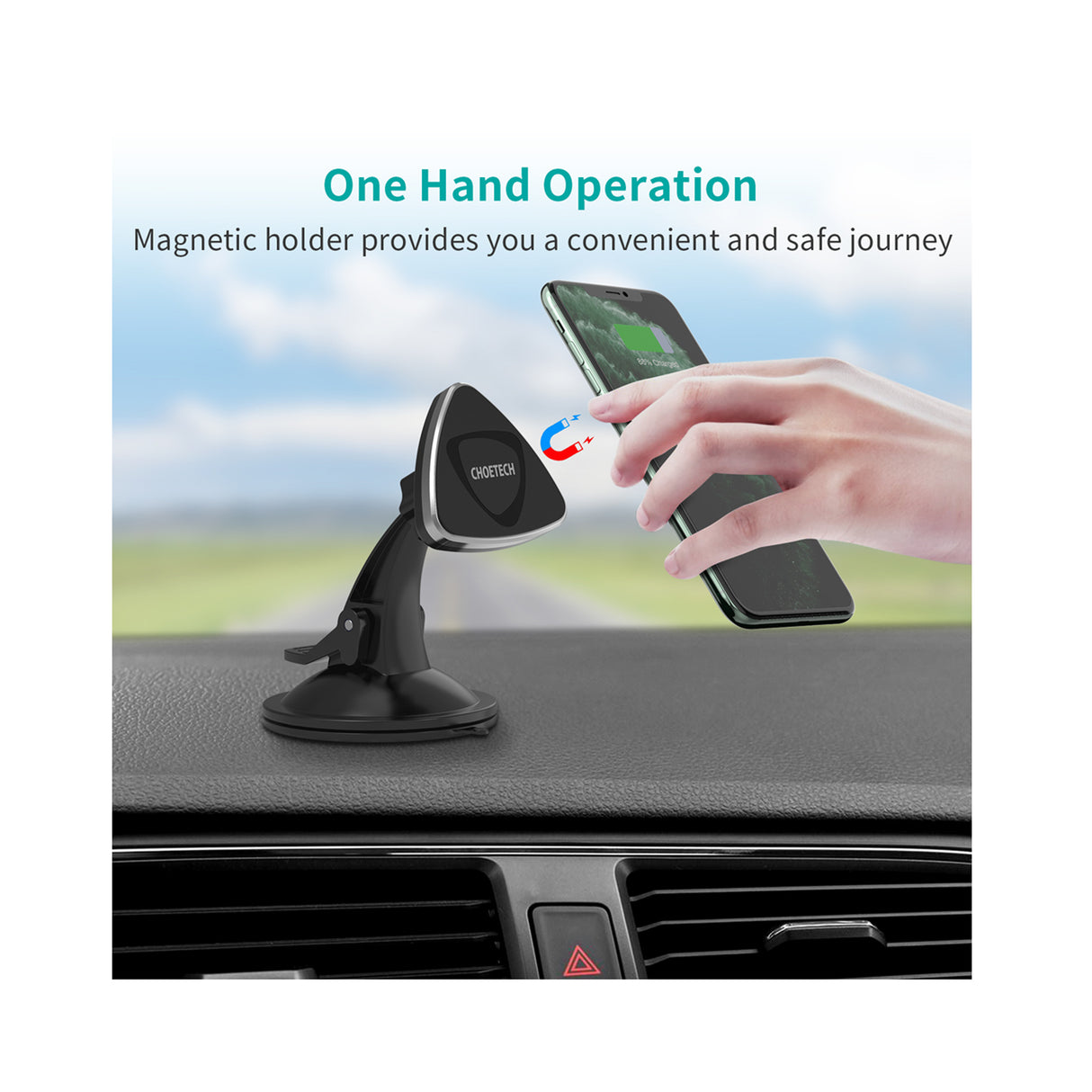 Choetech - Magnatic Phone Holder - Zayoom