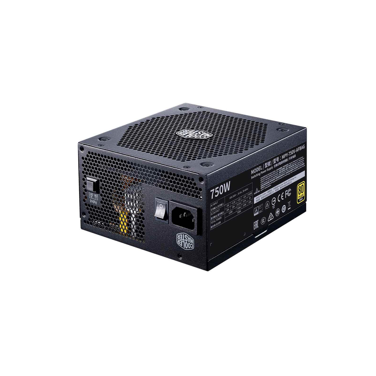 Cooler Master V750 Gold V2 Full Modular Power Supply Unit - Zayoom