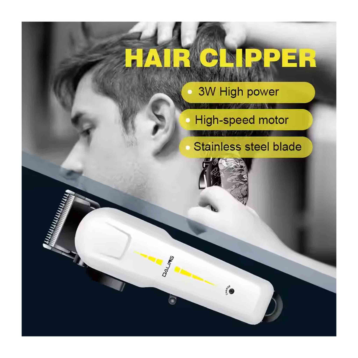 DALING Professional Rechargeable Hair Clipper - Zayoom