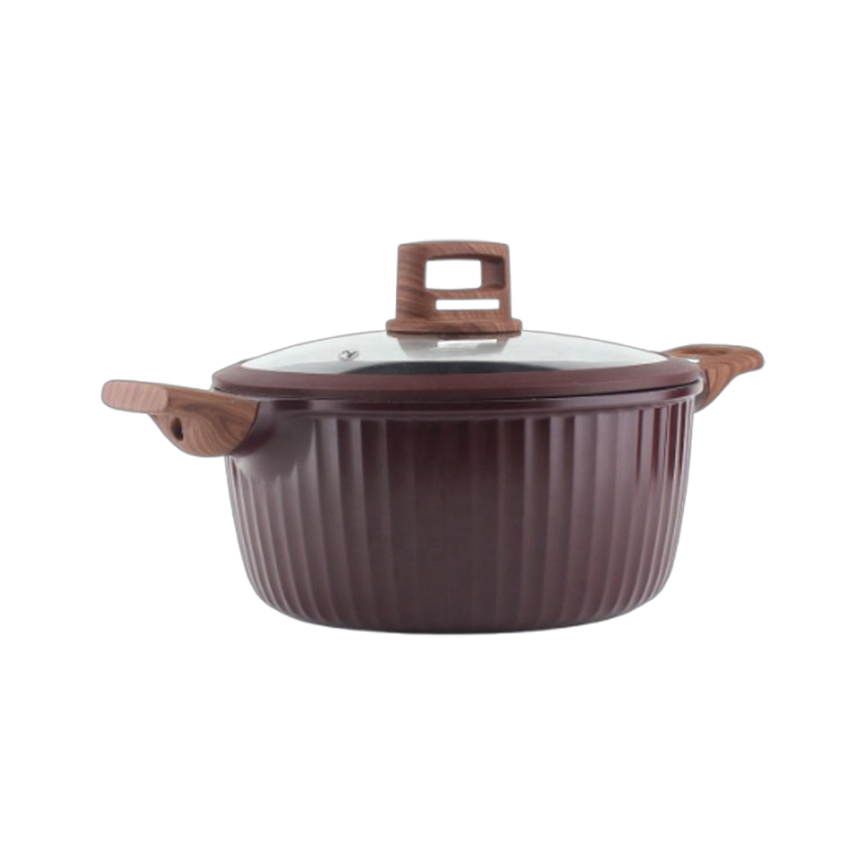 أو إس إف إي طقم أواني جرانيت هيفي 12 قطعة – كريمسون