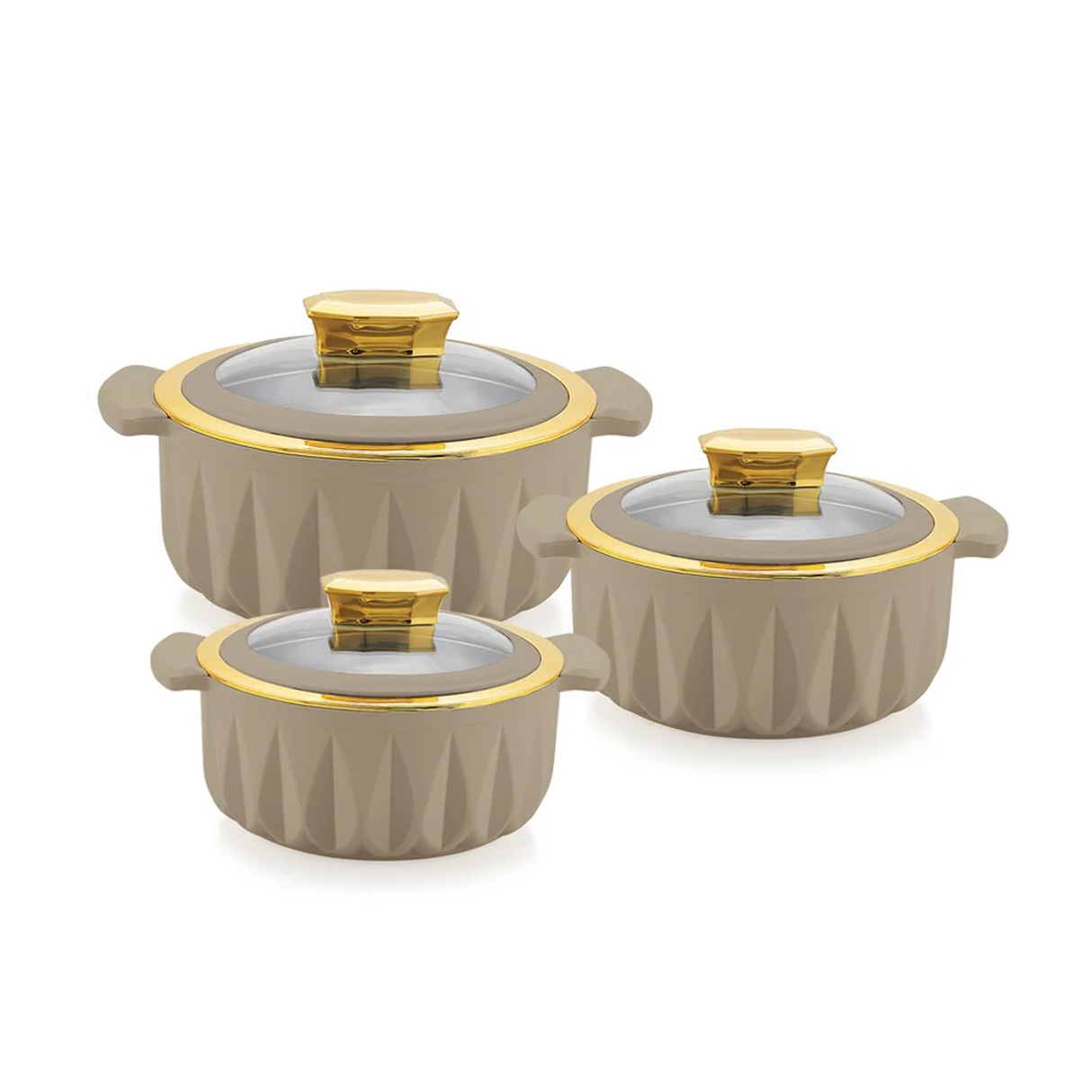 دايو ثيرمووير طقم 3 قطع بسعات 1.4 لتر، 2.8 لتر، 3.2 لتر