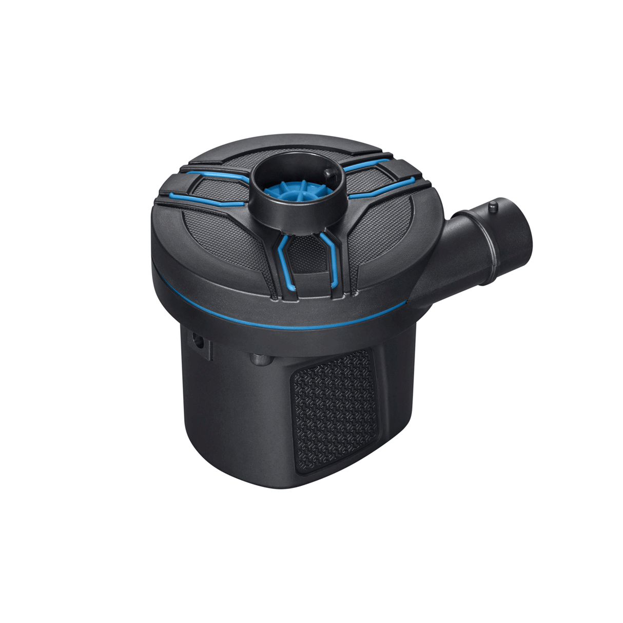 بيست واي باورتاتش تيار متردد/تيار مستمر منفاخ هواء كهربائي مضخة هواء، 3 محولات صمامات يعمل بجهد 220-240 فولت / 50 هرتز و12 فولت تيار مستمر