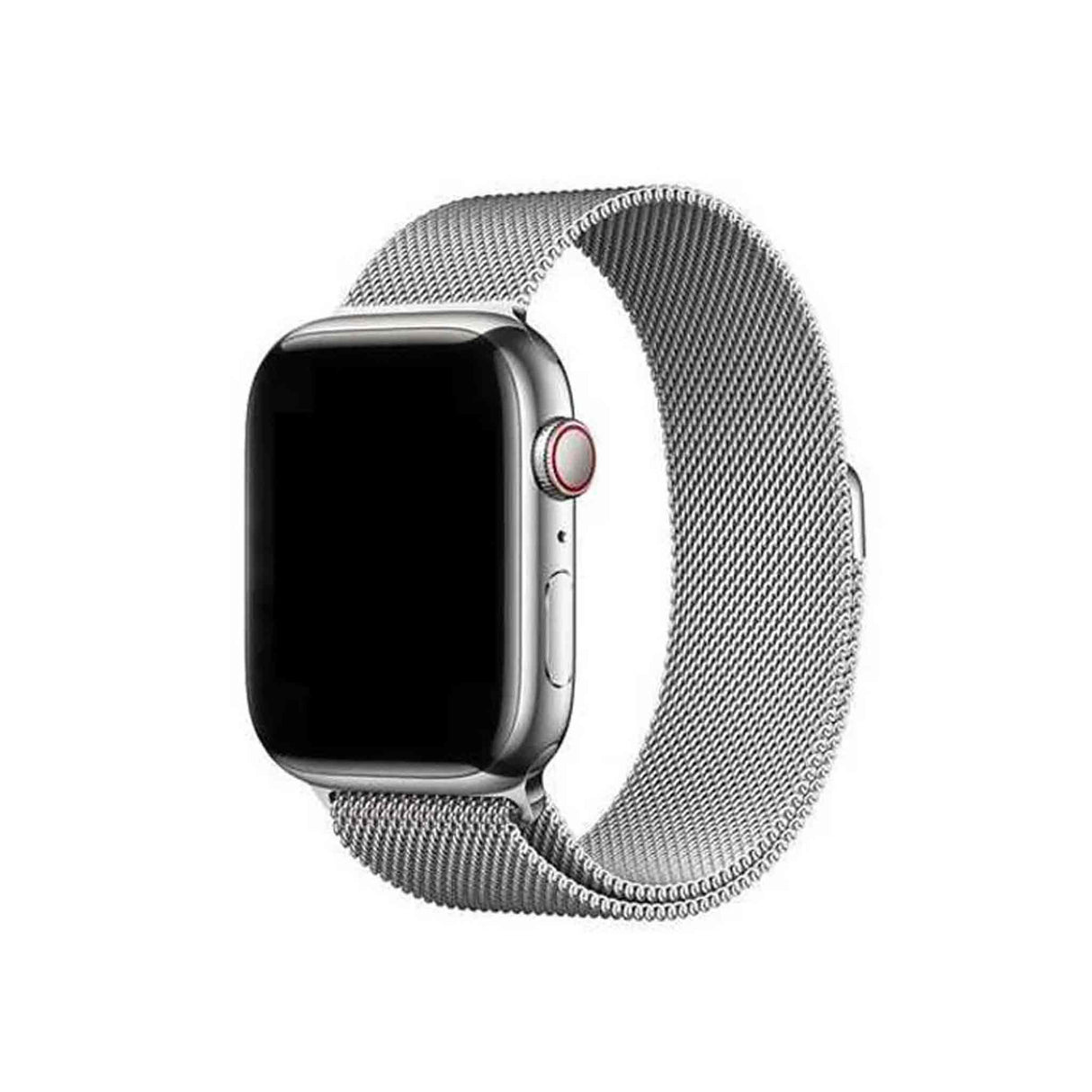 Decoded Apple watch 45mm Milan Traction Strap - Titaniun - Zayoom