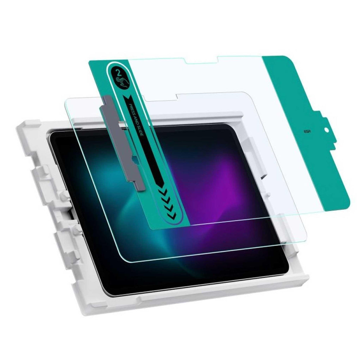 ESR iPad Air 13 Inch 2024 Tempered-Glass Screen Protector 1 Pack - Zayoom