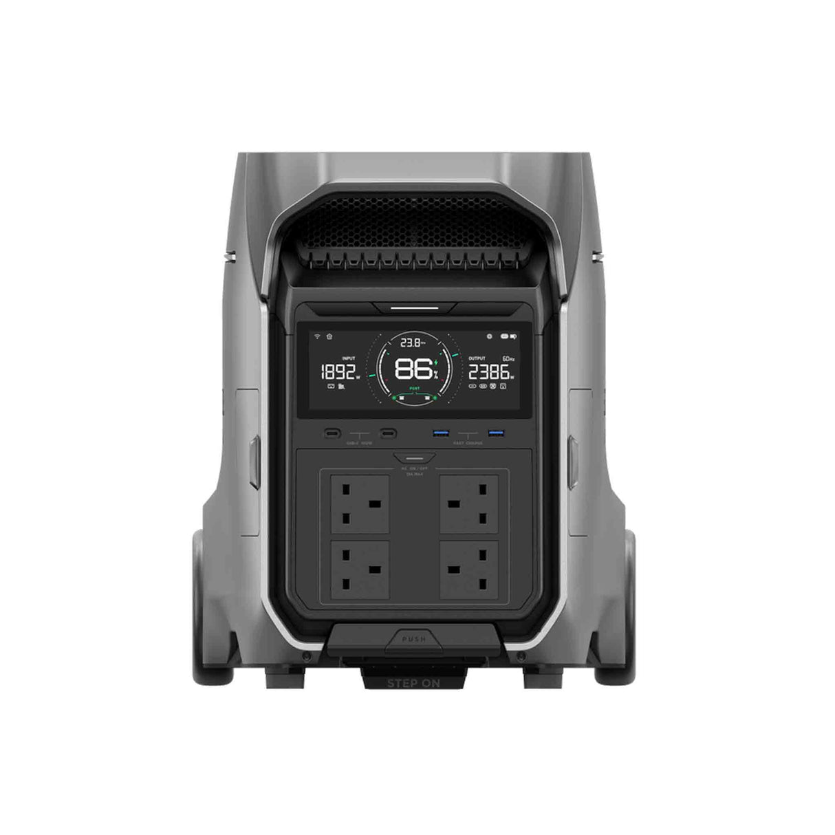 EcoFlow DELTA Pro 3 Portable Power Station 4096Wh Capacity 4000W Output, X-Boost Up to 6000W + Extra Battery With 2 Power Banks
