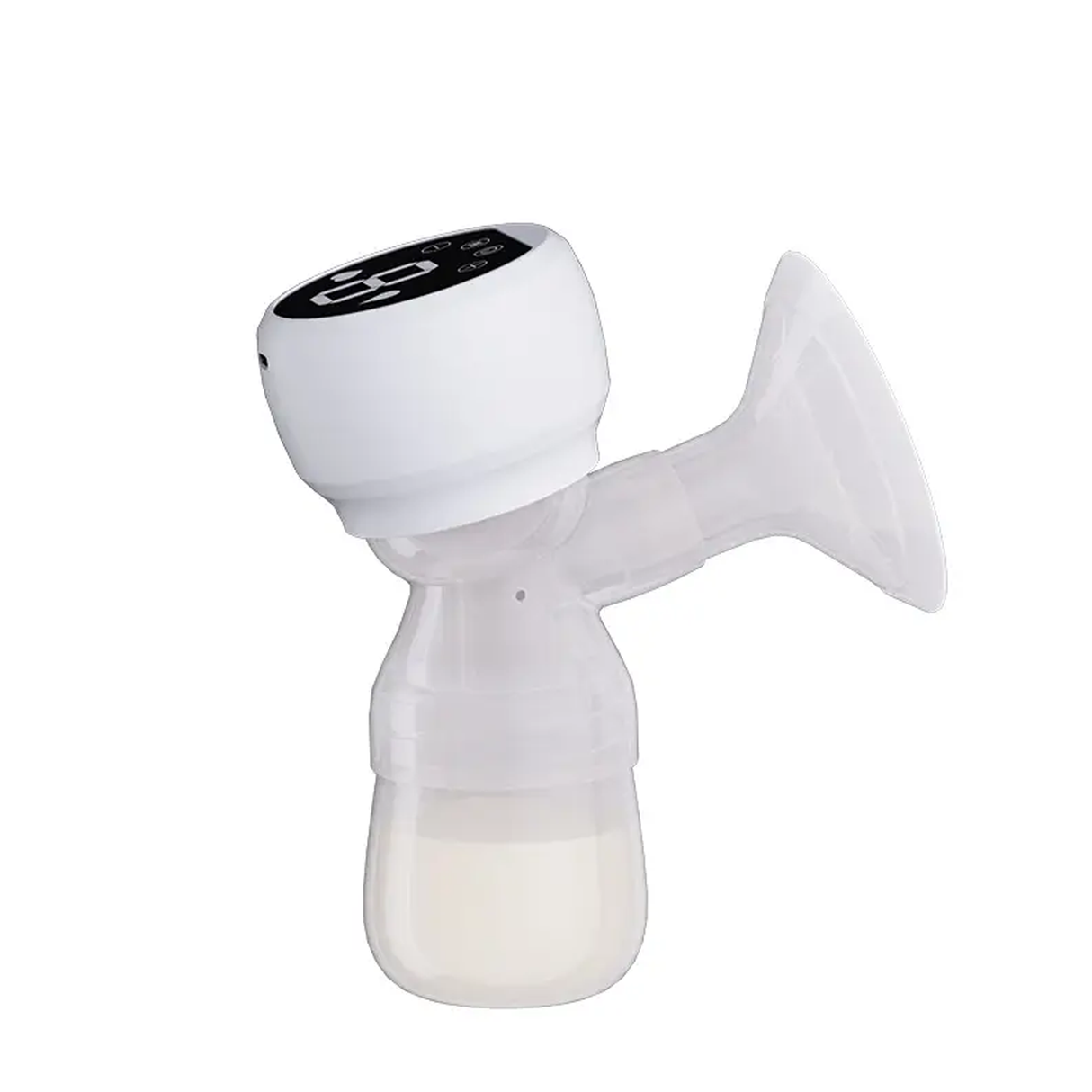 Electric Breast Pump With 9-Level Adjustable Suction - Massage Mode - USB Rechargeable - BPA-Free, and LED Display for Home and Travel