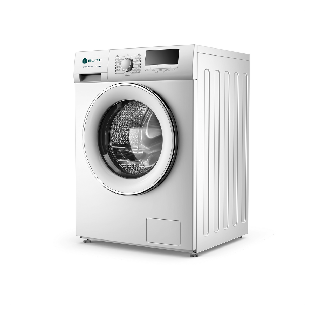 إيليت غسالة ملابس تحميل أمامي 7 كجم - أبيض