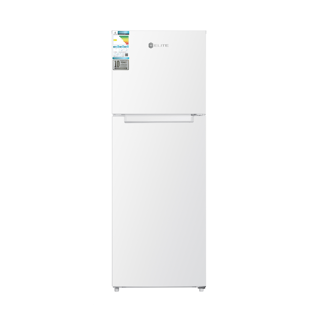 Elite Top Mount 356L 12.6CFT Refrigerator - White