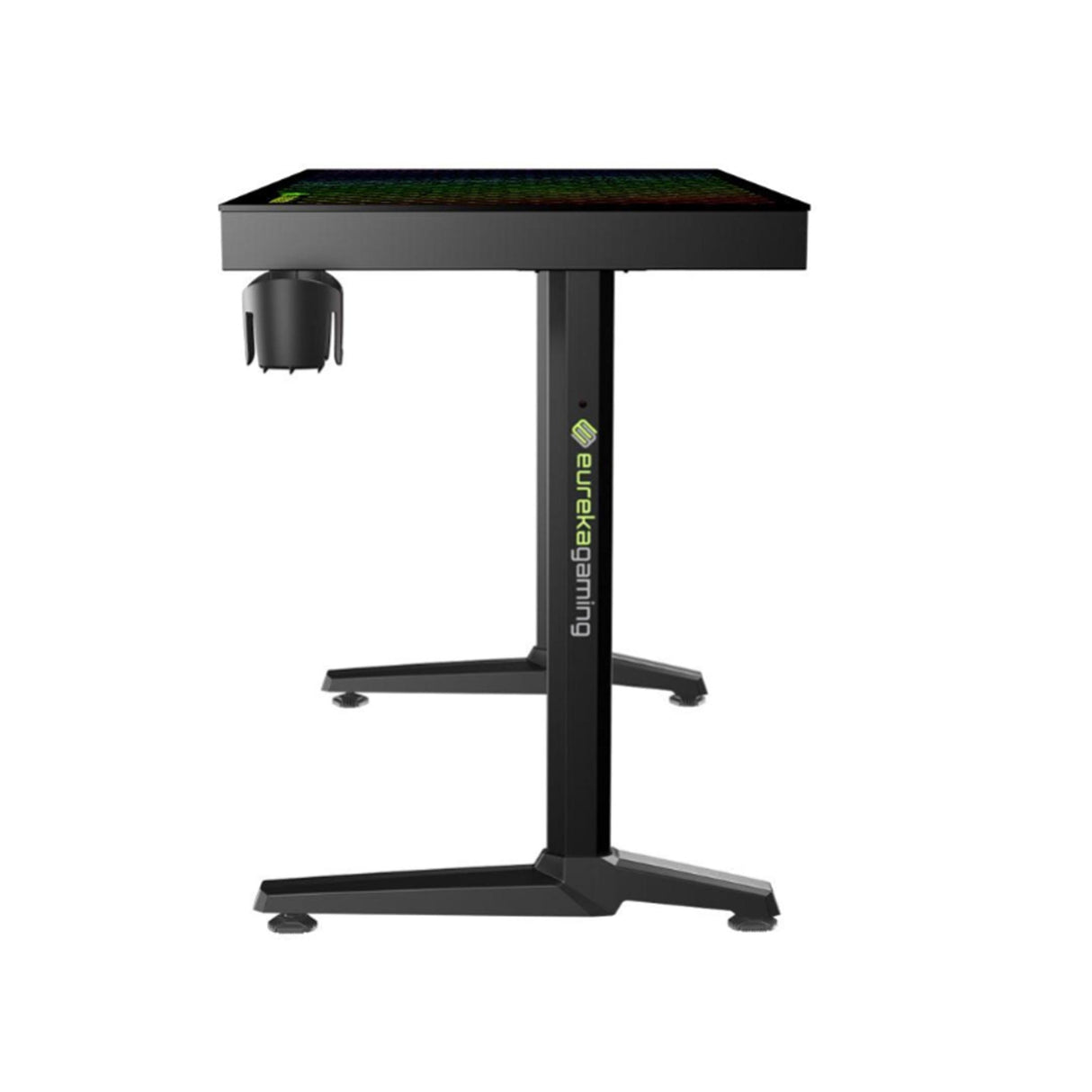 Eureka Ergonomic Gaming General Series Desk With Glass Desktop - Zayoom