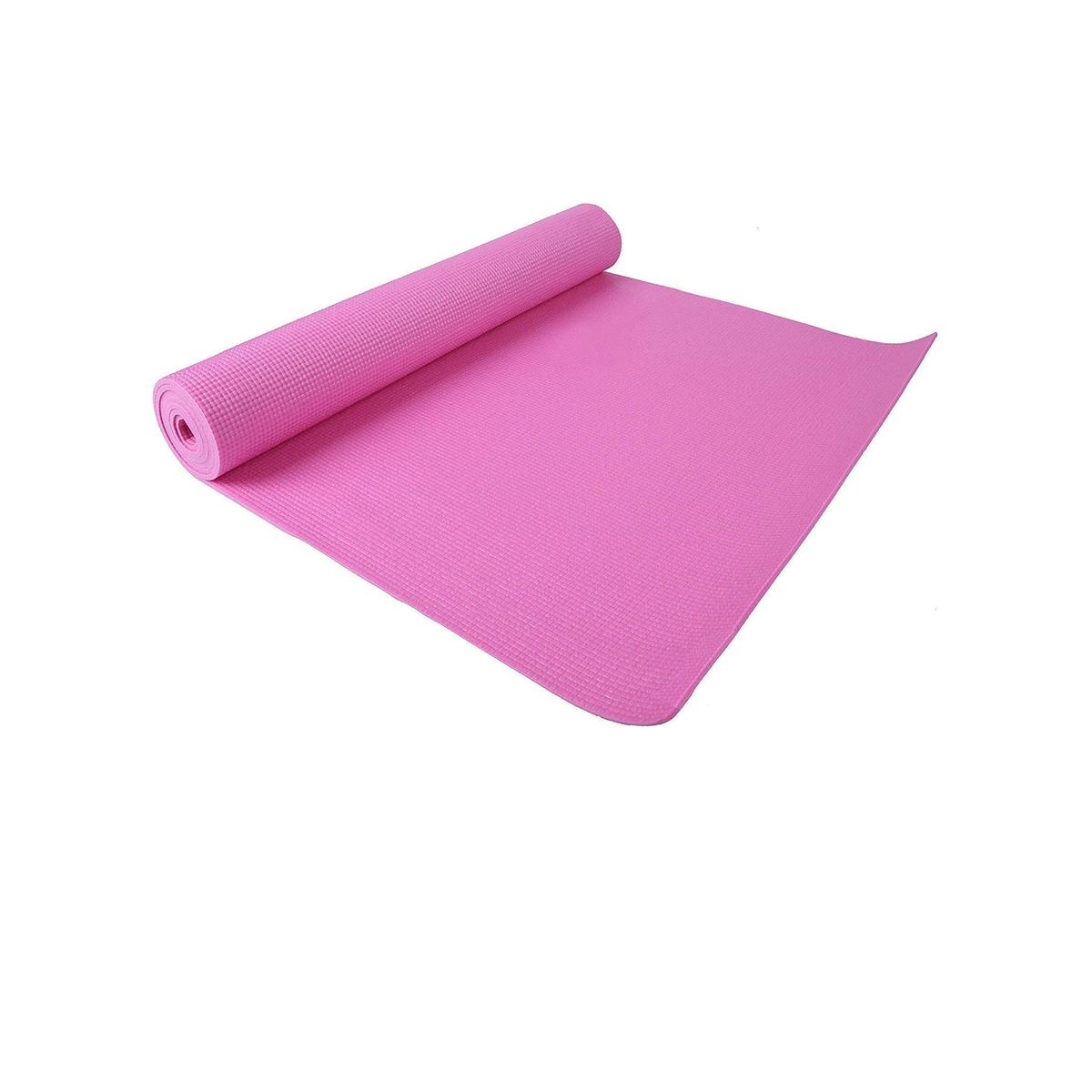 Extra Thick Yoga Mat NBR Fitness Foam 5MM - 61X173CM - Pink