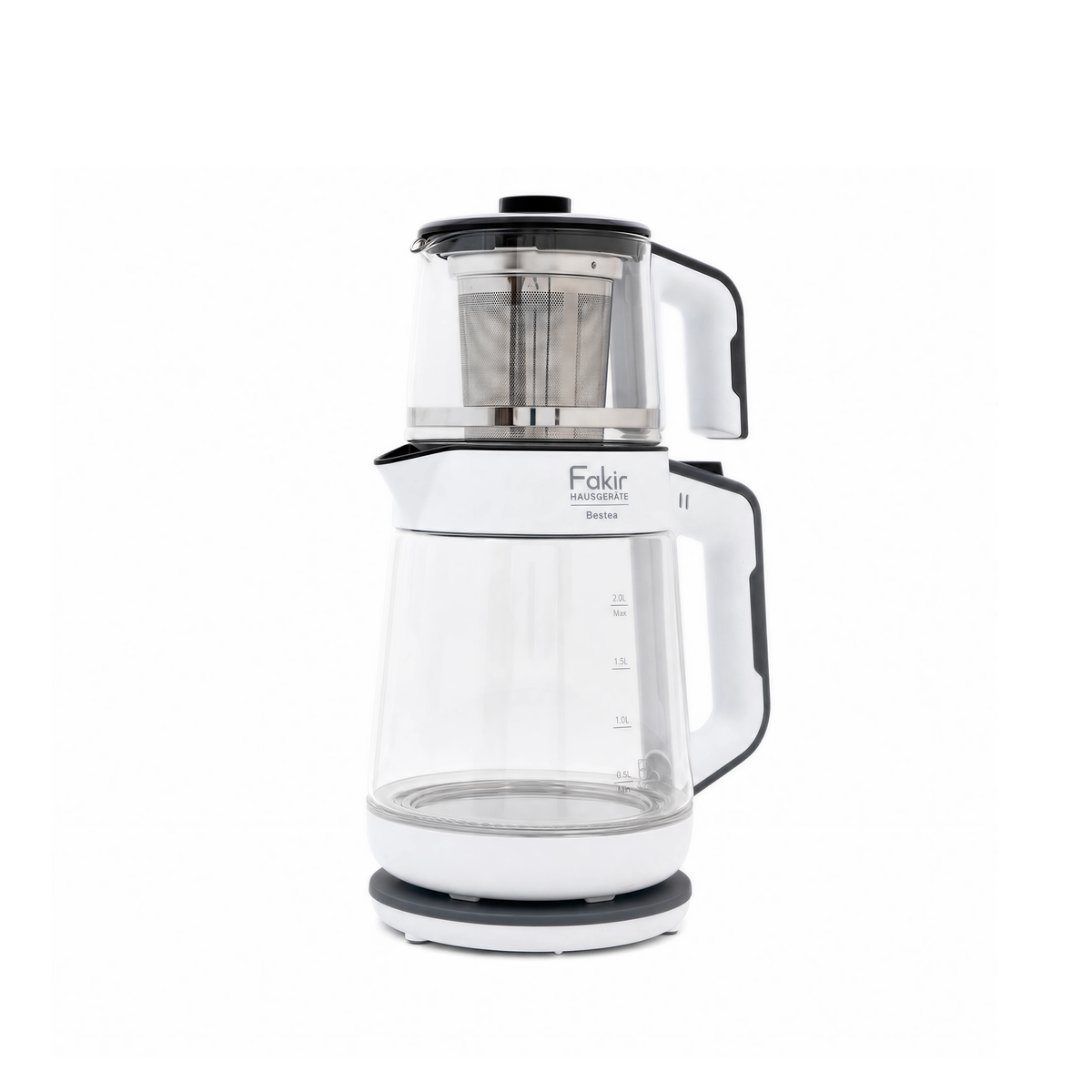 Fakir Besta Tea Maker Kettle 2L 1900W - White/Grey - 41004299
