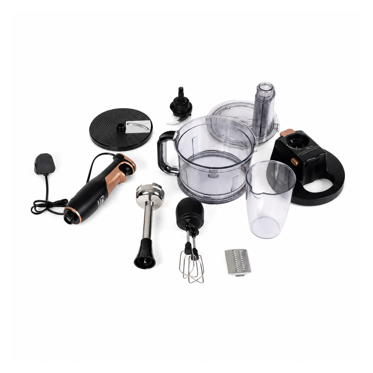 Fakir Hand Blender Set - Black and Copper - 1500 ml - 41004817