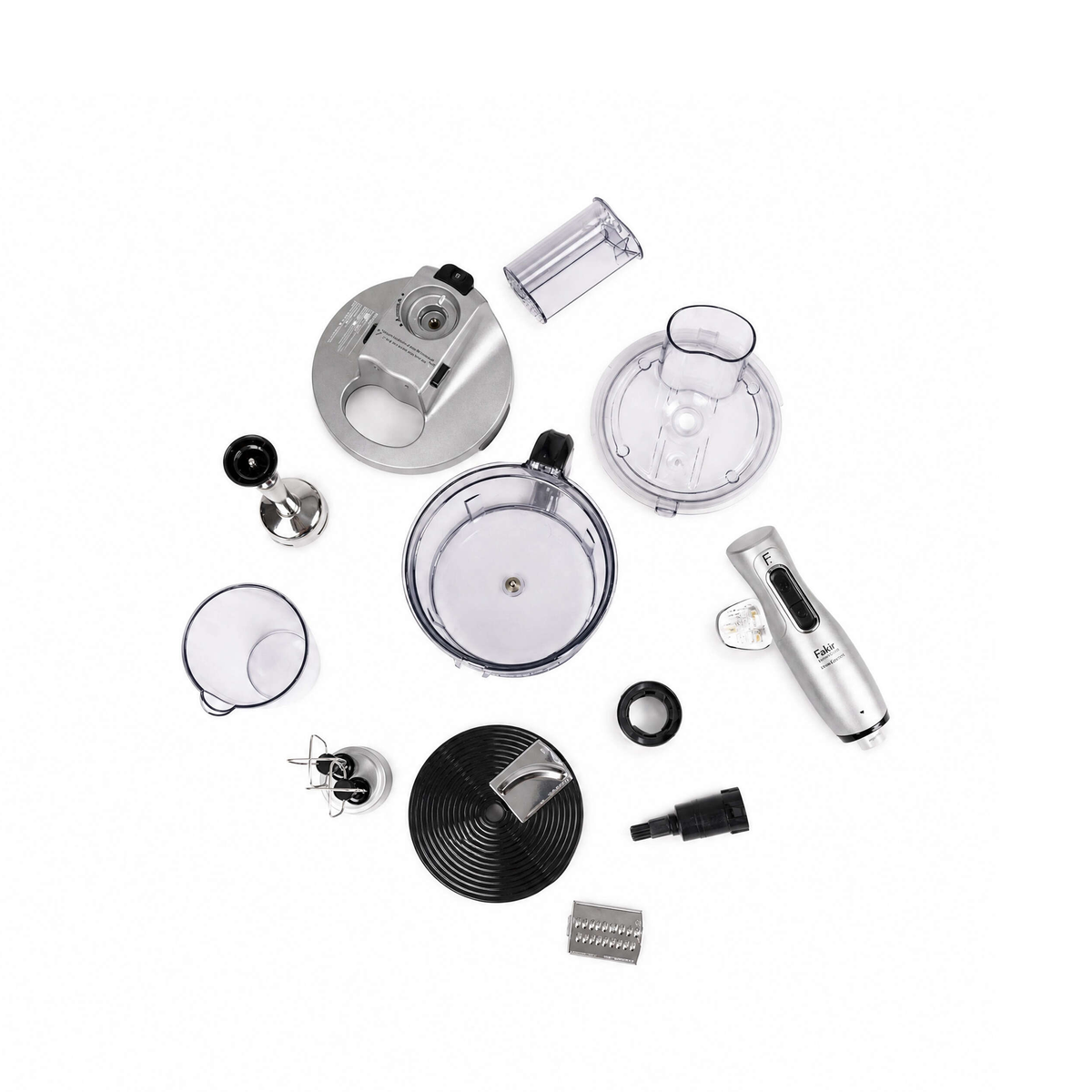 Fakir Mr. Chef Quadro Blender Set - Silver Stone - 41004195