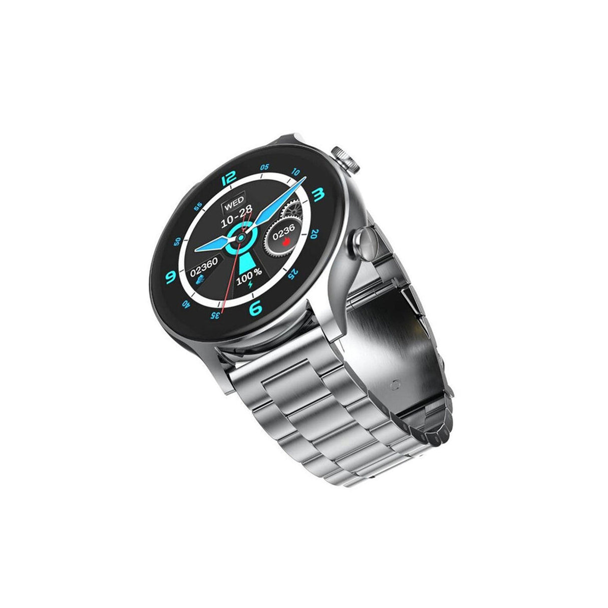 G-TAB GT6 Deluxe Smart Watch - Silver - Zayoom