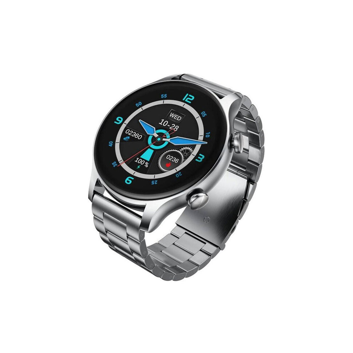 G-TAB GT6 Deluxe Smart Watch - Silver - Zayoom