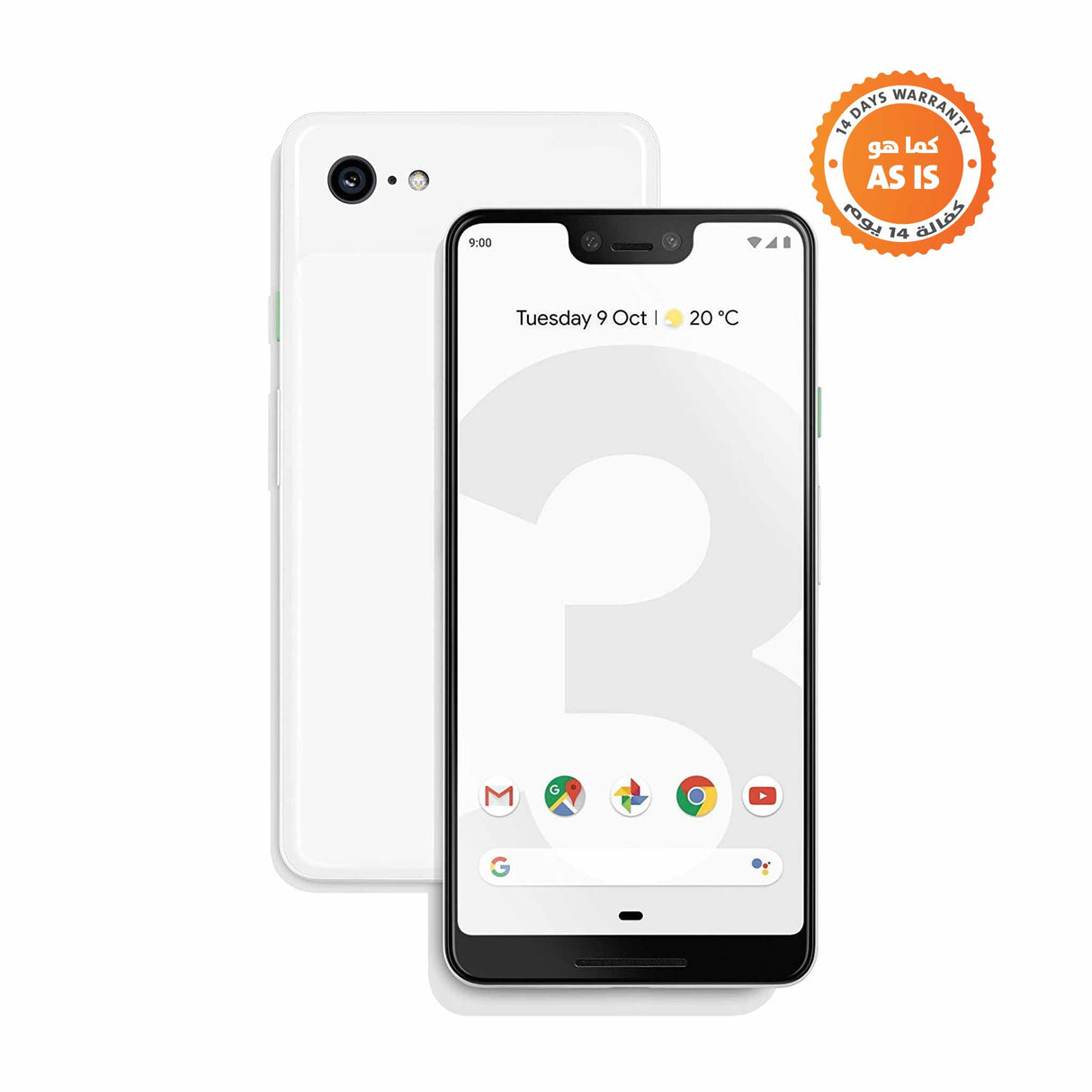 Google Pixel 3 XL 128G Clearly White - ASIS