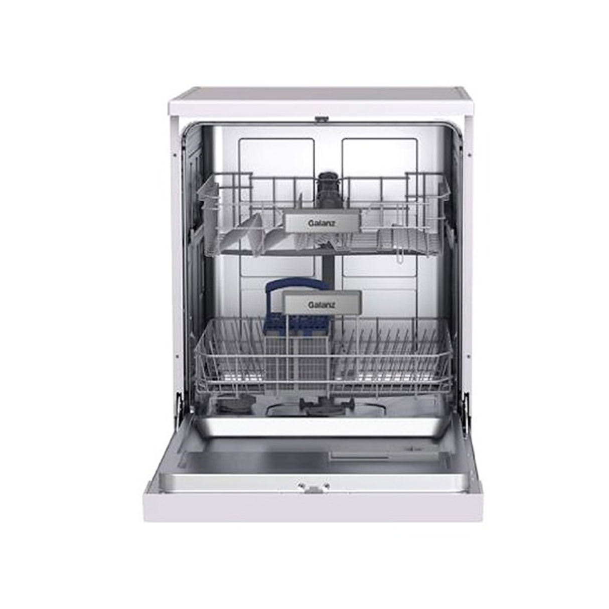 Galanz Dishwasher 5 Programs, 13 Places Setting, 2 Baskets, W13D1A401Y-1E0 - Silver