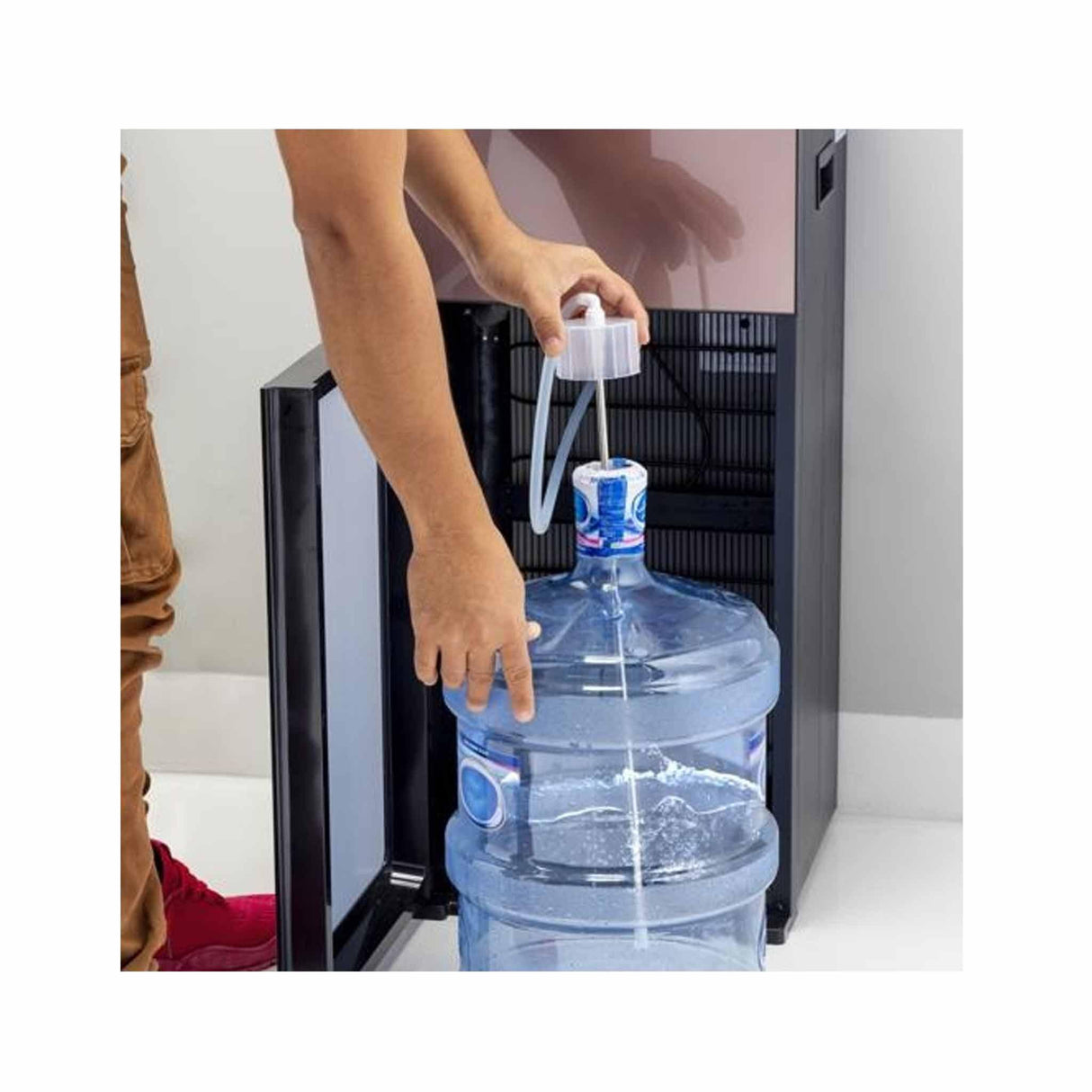 Gamax All in One Tea & Coffee Serving Station and Water Dispenser With Hot Function + Remote Control - Black - Zayoom