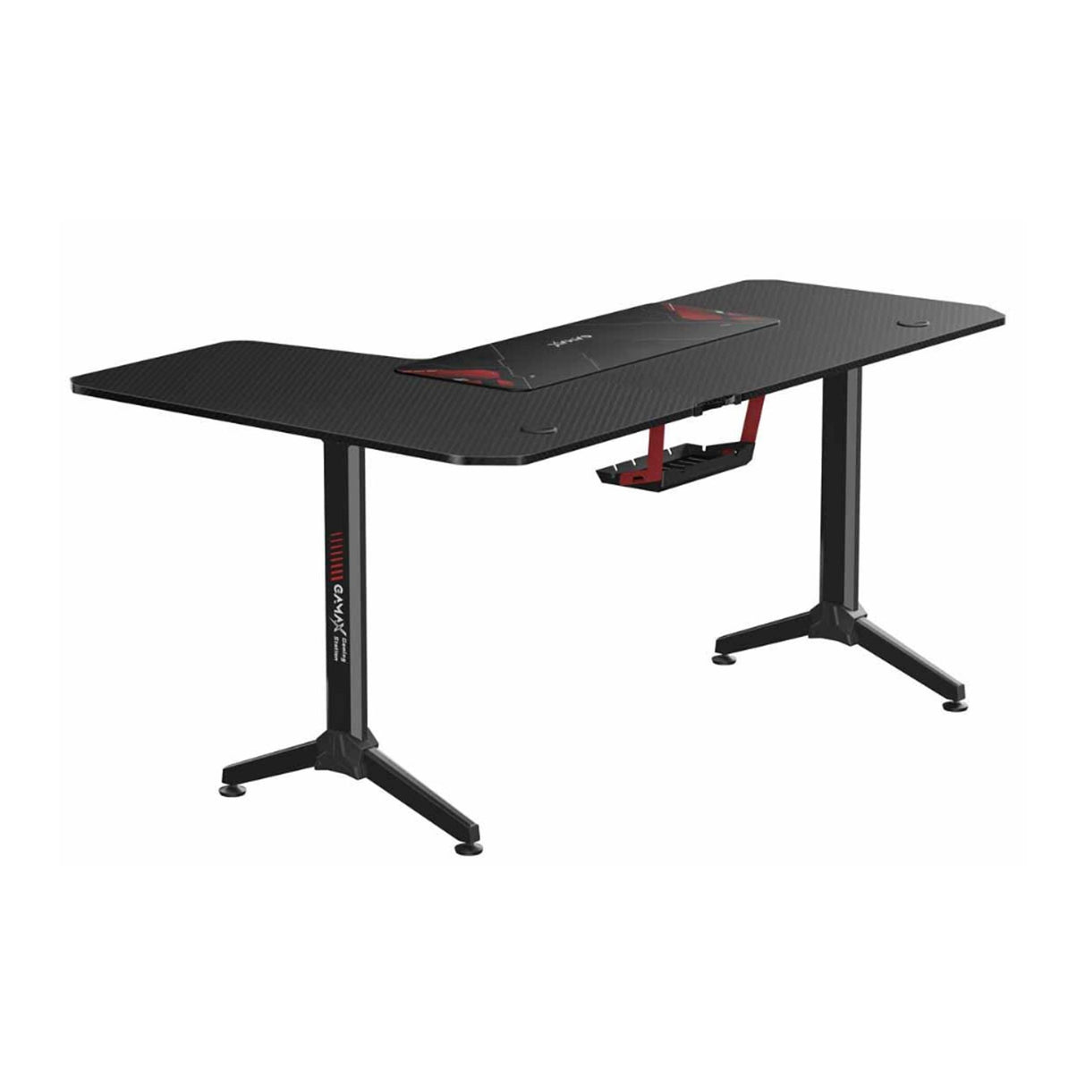 Gamax HY-R L-Shaped Gaming Desk - Right Side - Zayoom