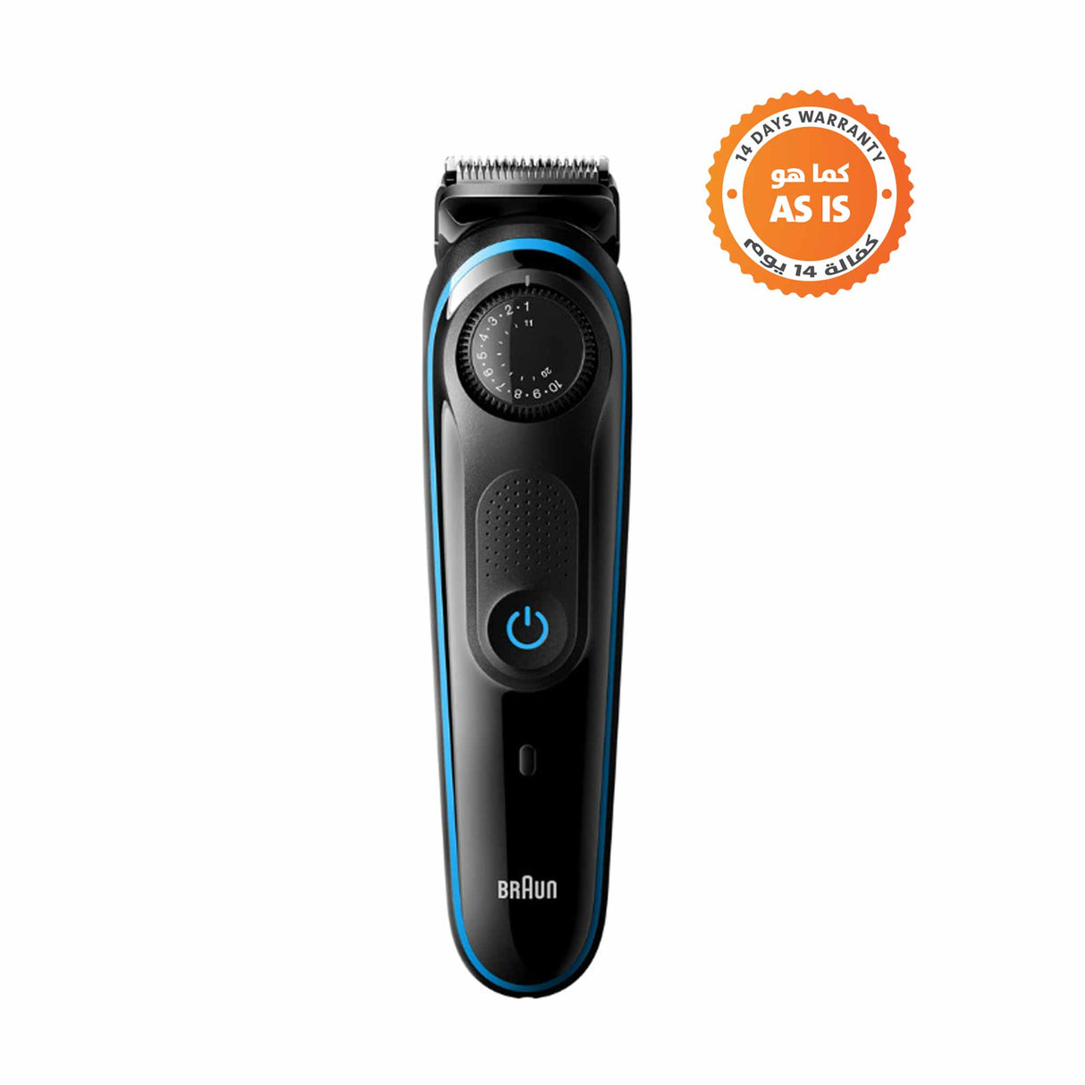 Braun Beard Trimmer 3 Face & Hair Precision Dial ASIS