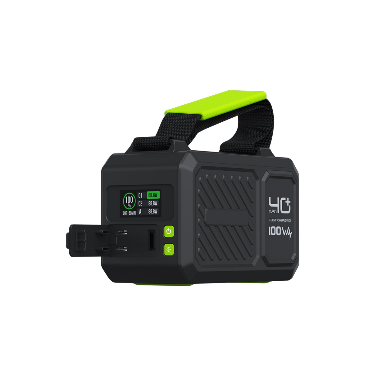 Goui Beast 40000mAh With 100W + Light - Black