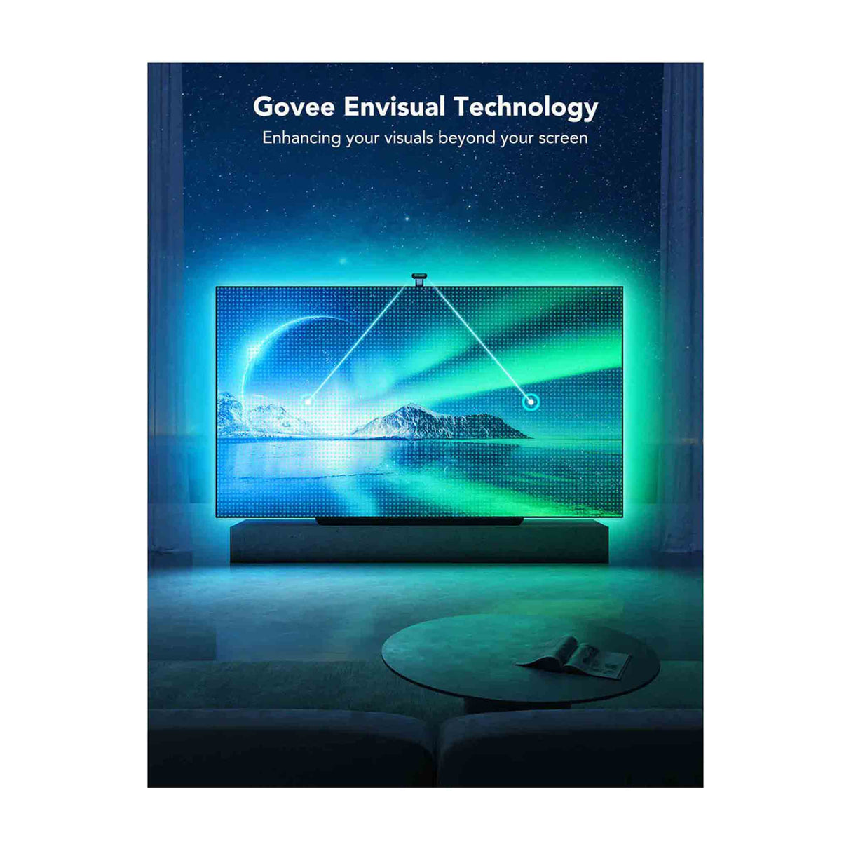 Govee Envisual TV LED Backlight T2 With Dual Cameras - Zayoom