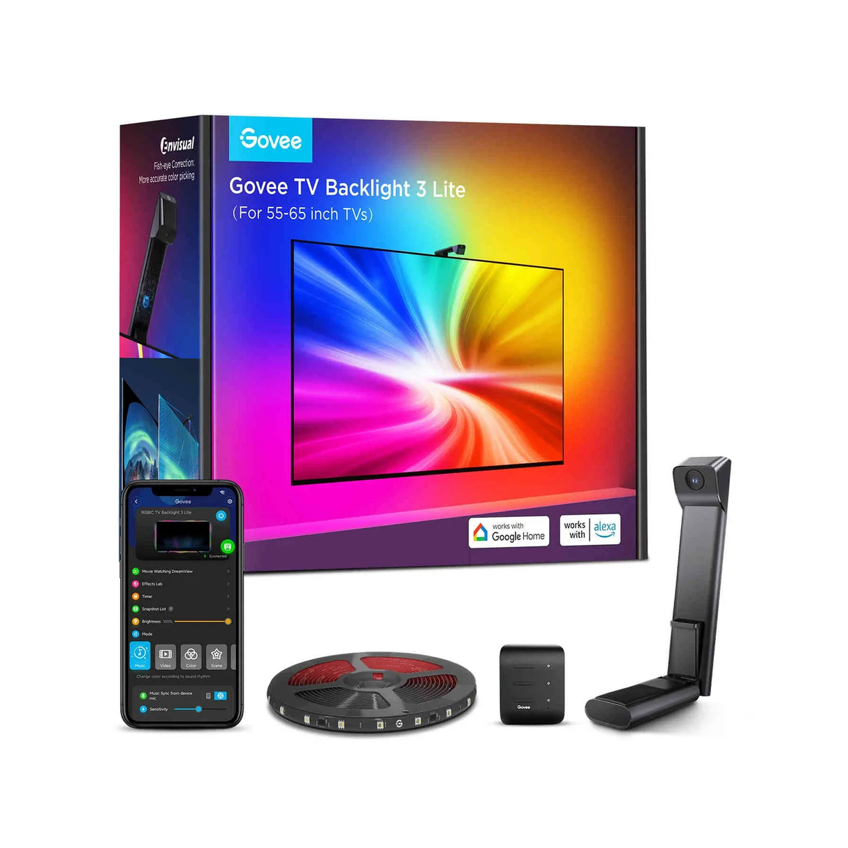 جوفي إنفيجوال تلفزيون باك لايت 3 لايت (55~65 بوصة) يدعم ماتر بعد الربع الأول من 2024 – H60992D1