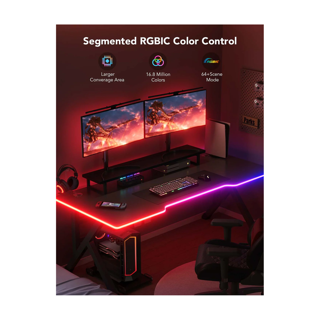 Govee Neon Gaming Table Light 3M/10ft - H61C32D1