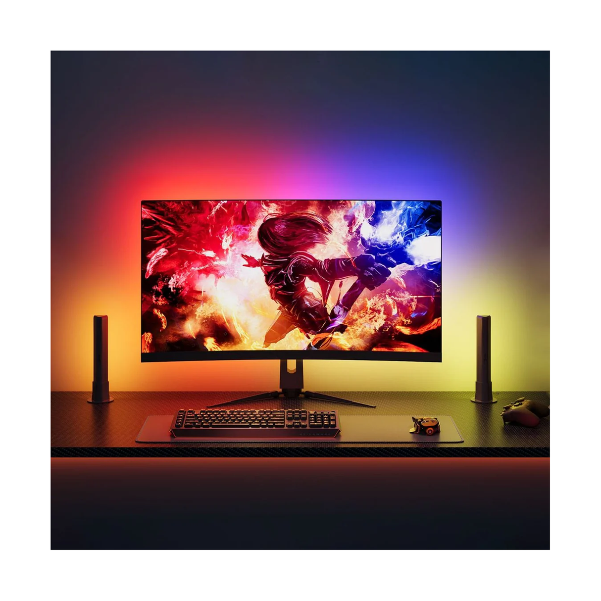 Govee PC Monitor Back Light & Light Bar (Sync By PC Software) Support Matter - H6608B11