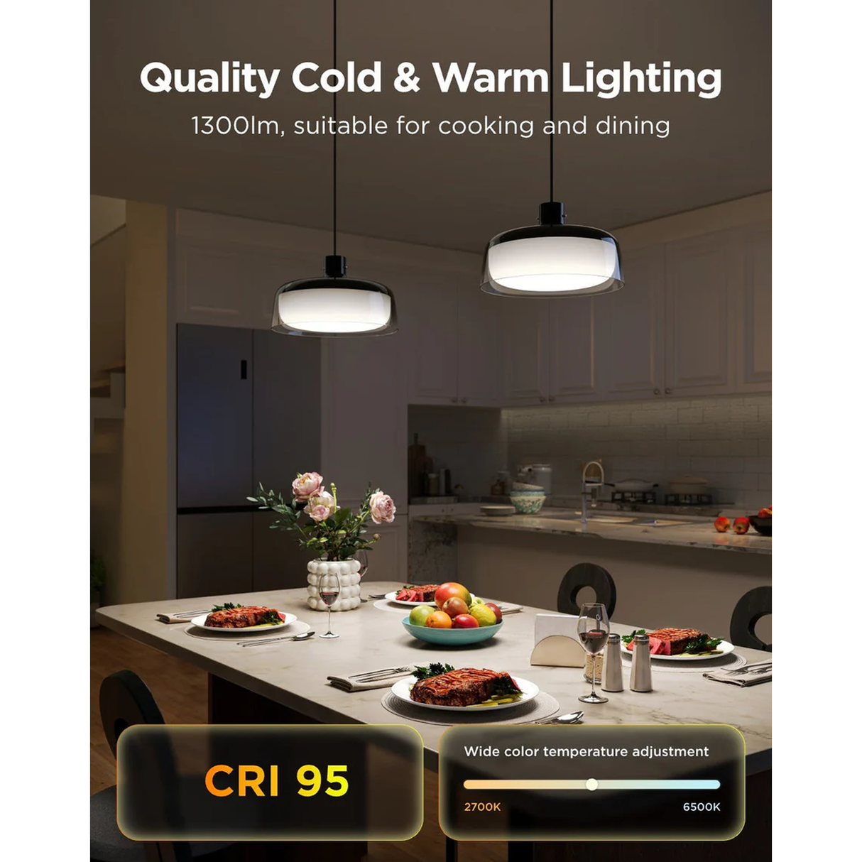 Govee RGBICWW Pendant light - H60C1