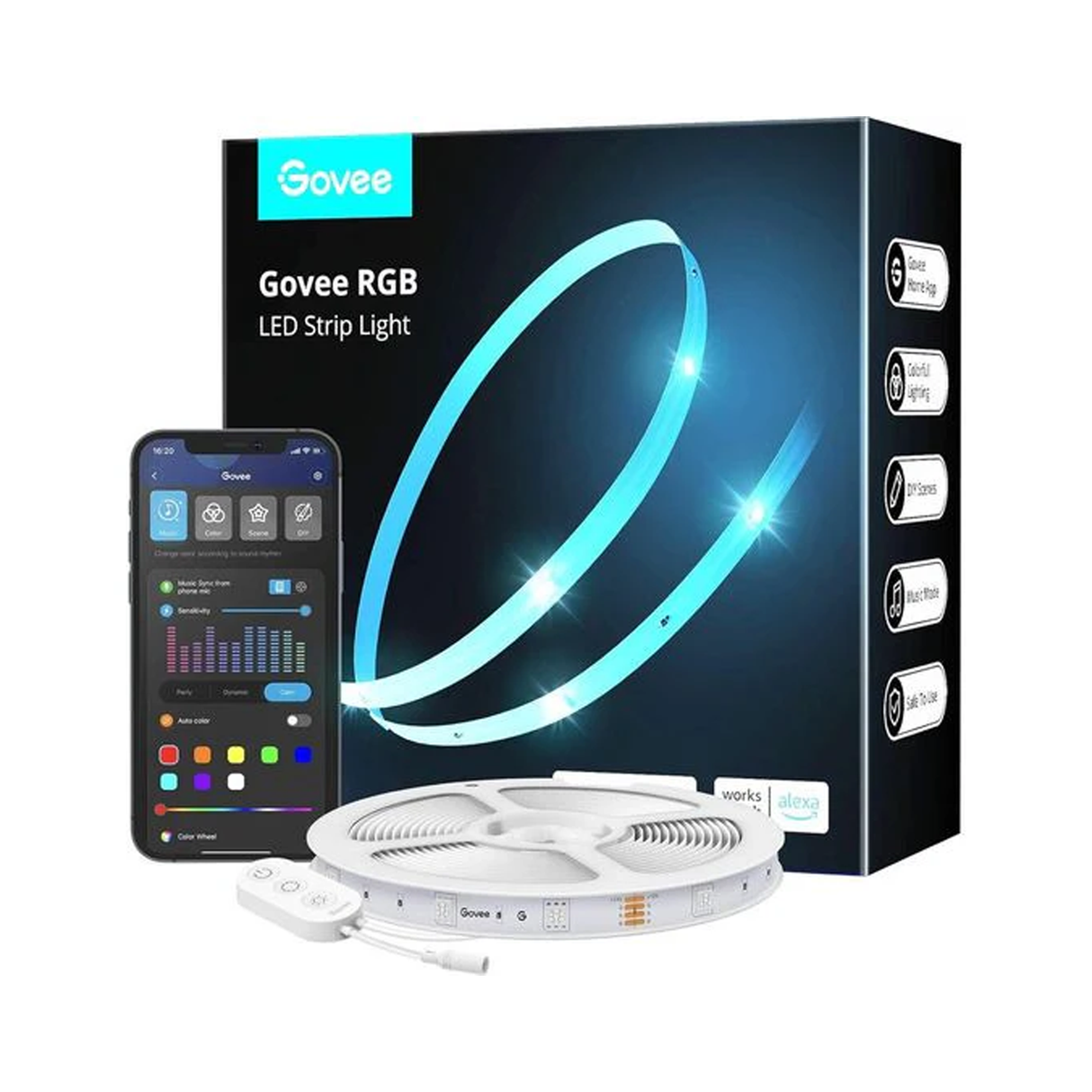 Govee RGB LED Strip Lights - 5M - H615A2A3