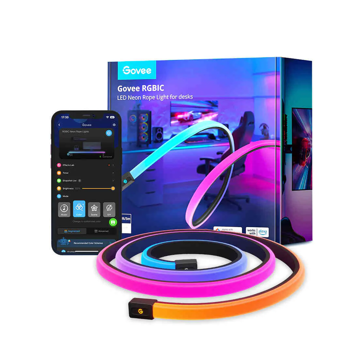 Govee Neon Gaming Table Light 3M/10ft - H61C32D1